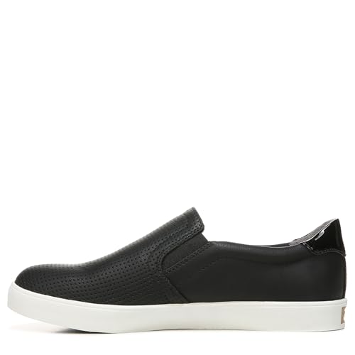 Dr. Scholl's Shoes Women's Madison Slip On Fashion Sneaker, Black Synthetic, 8 US
