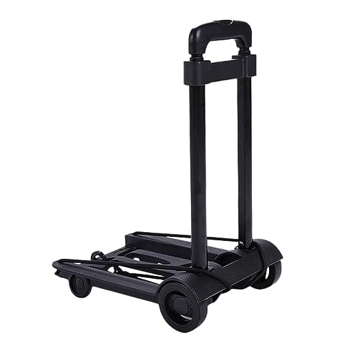 LOORGVEL Lightweight Foldable Shopping Cart