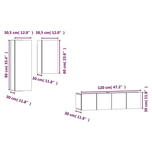 Meuble TV gain de place avec espace de rangement polyvalent - 7