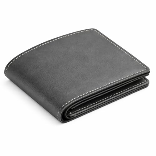Image of Gift For Special Men's Wallet Genuine Leather Gift - Mens Wallet Purse Gift Husband - Daily use Wallet