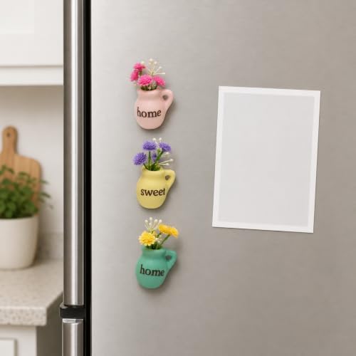 Housewarming Gifts for New Home, Mini Vase Magnets for Fridge, New Home Gifts - Image 4