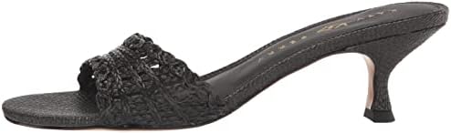 Katy Perry Women's The Flouwer Woven Dress Sandal, Black, 7.5 | Image 7