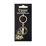 HONAV Porte-clés unisexe 3D - Or - Taille unique...