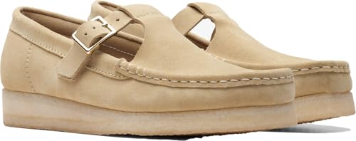 Clarks - Womens Wallabee T Bar Shoes4