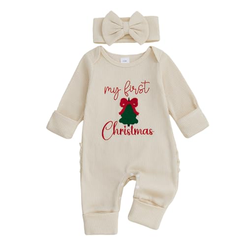 Adobabirl My First Thanksgiving Baby Girl Outfit Newborn Turkey Onesie Long Sleeve Romper Jumpsuit Thanksgiving Clothes