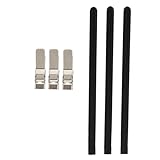 Housoutil 3 Stück Teiliges Verstellbare Metall hosenträgerhaken aus Edelstahl Langlebige Taillenregulierung für Hosen und Röcke Unsichtbare Knopfverlängerung für DIY kleideranpassung