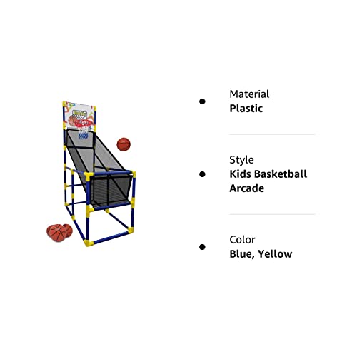 Kids Basketball Hoop Arcade Game, With 4 Balls, Includes Air Pump- Indoor Outdoor Toy Basketball Shooting System, For Toddlers And Children Fun For All Ages - Kids Toys Sports Game For Boys And Girls #TOP6