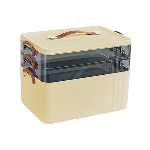 Boîte de rangement médicale portable Oshhni avec poignée pour maison
