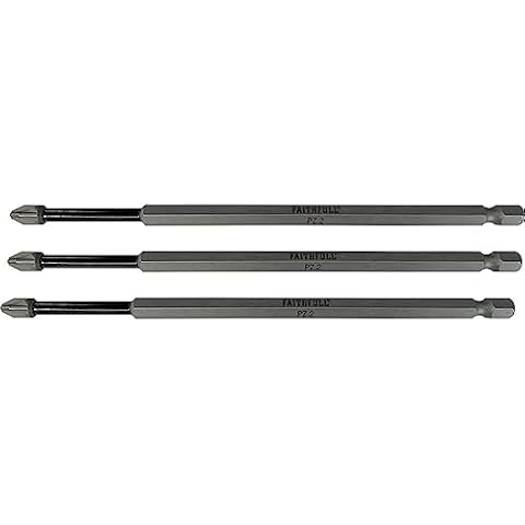 Faithfull 150mm PZ2 Impact Screwdriver Bits Cover