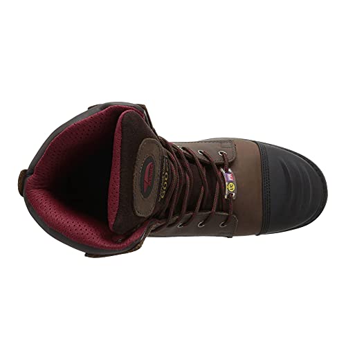 Image of Avenger Work Boots Hammer 8 inch Men's Insulated Waterproof Leather Carbon Toe EH Industrial Work Boots
