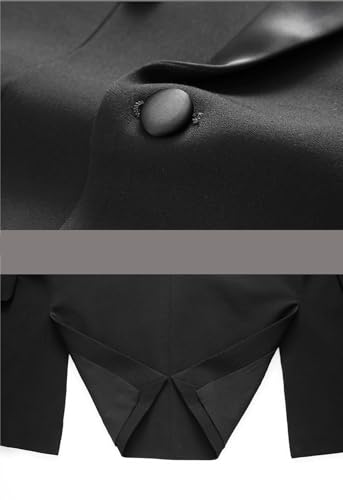 Men’s 2 Piece Formal Suit Set with Pants Classic Tuxedo for Wedding Party and Birthday Occasions(Large)3