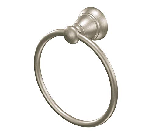Premium Banbury Towel Ring, Brushed Nickel