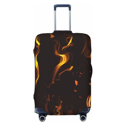 Fire 1 Luggage Cover for Suitcase, Suitcase Cover Protector Fit 22-24 Inch Luggage Travel Accessories, M