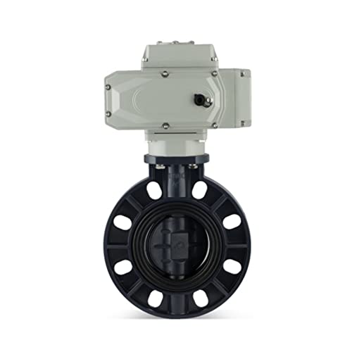 Vanne pneumatique motorisée UPVC DN40 JCAKES 24V pour contrôle fluide - 2