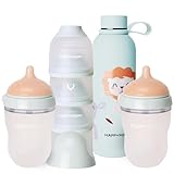 Happymami - Pack de 2 Biberónes Personalizables