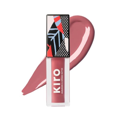 Image of Kiro Glossfinity Creme Gloss - Blushing Apricot, 5ml | High-Shine Nude Lip Gloss | Hydrating, Non-Sticky Formula | Enriched with Murumuru & Cupuacu Butters | 8 Shades for Every Indian Skin Tone