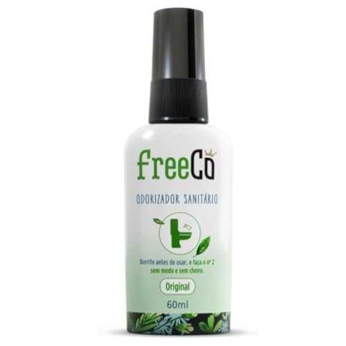 FreeCo Bloqueador de Olores e Eliminador de Olores para el baño (Before you go) 100% Natural De Aceites Esenciales - Elimina Definitivamente el Mal Olor del Nº2. Aroma Cítrico
