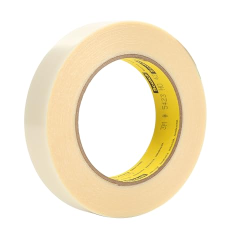 Image of 3M UHMW Film Tape 5423, Transparent, 1 in x 18 yd, 12 mil