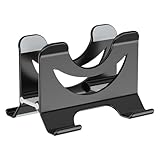 縦型ラップトップ スタンド ホルダー ノートパソコン縦置きスタンド タブレット 縦置き 放熱 重力式 対応、デスク用ラップトップ縦型 | ラジエーター - デスク用垂直 、多機能調節可能な ホルダー省スペース