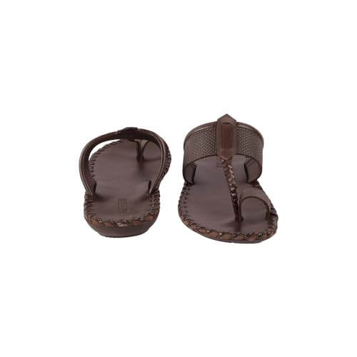 Image of Mochi Men Synthetic Leather Kolhapuri Chappal