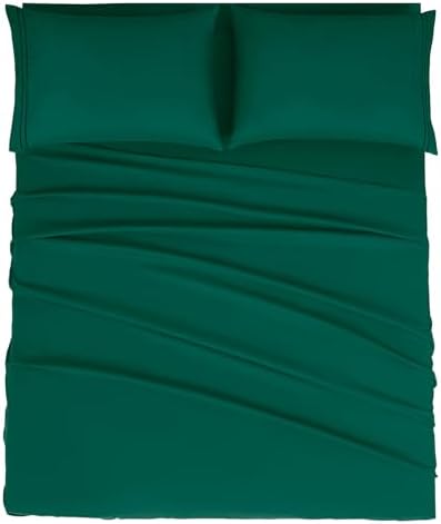 Amazon.com: Mejoroom Queen Size Sheet Set - Hotel Luxury 1800 Bedding ...
