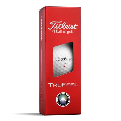 TITLEIST(�^�C�g���X�g) �S���t�{�[��26 TRUFEEL �z���C�g�y1�X���[�u3�����z