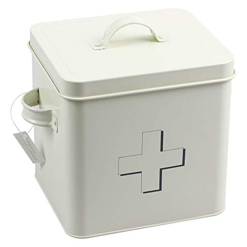 Stile retrò Smalto di Primo Soccorso Scatola di