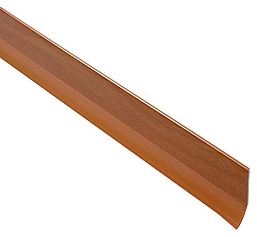 Brinox B80280Y - Burlete Goma bajo Puerta, 3,9 x 100 x 0,4 cm, Color Madera Clara