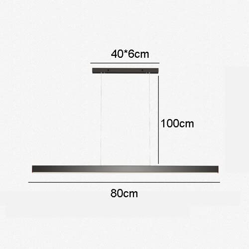 Lámpara colgante para mesa de billar y cocina isla moderna con LED 3