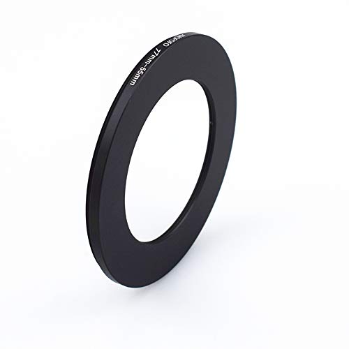 Image of 77mm to 55mm /77mm-55mm Step-Down Ring Filter Adapter for All Brands UV,ND,CPL,Metal Step-Down Ring Adapter