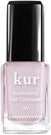 LONDONTOWN Illuminating Nail Concealer, Pink, Vegan, Cruelty Free, Gluten Free, Paraben Free, 0.4 fl oz/12 ml