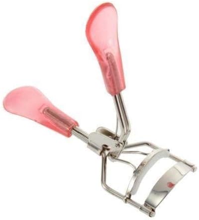 AntiqueShop Eyelash Curler With Silicone Pressure Pad & Fits All Eye Shapes Get The Perfect Curl, Pink, 150 g