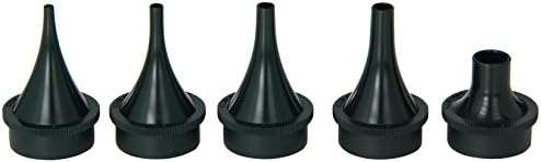 Welch Allyn 22100 Set of Five Reusable Ear Specula for Pneumatic, Operating and Consulting Otoscopes, 2, 3, 4, 5 and 9 mm Size