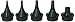 Welch Allyn 22100 Set of Five Reusable Ear Specula for Pneumatic, Operating and Consulting Otoscopes, 2, 3, 4, 5 and 9 mm Size
