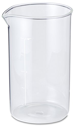 Aerolatte Universal Borosilicate Glass Replacement Carafe For French Press Coffee Makers