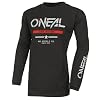 O’NEAL | Mountainbike Langarm-Shirt | Kinder | MTB DH FR Downhill Freeride | Atmungsaktives Material, Gepolsterter Ellbogenschutz | Element Youth Jersey Factor