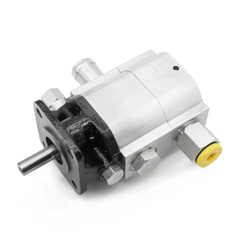 Image of Nakkaa 13 GPM 2 Stage Hydraulic Log Splitter Pump Aluminum Gear Pump | 3000 PSI aluminum hydraulic gear pump, Fast cycle times, Direct replacement pump for gas-powered log splitting machines