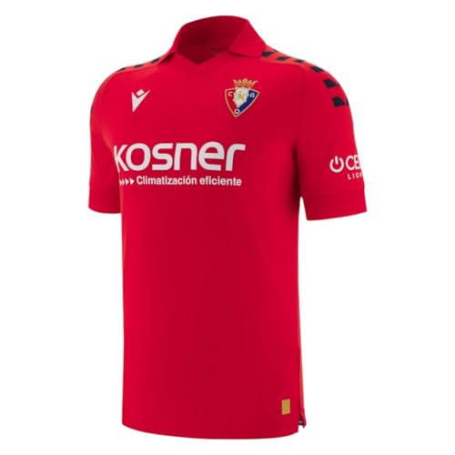 Macron CA Osasuna 25/26 Home Short Sleeve T-Shirt L