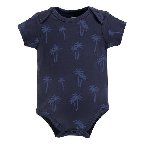 Image of Hudson Baby Unisex Baby Cotton Bodysuits 5-pack