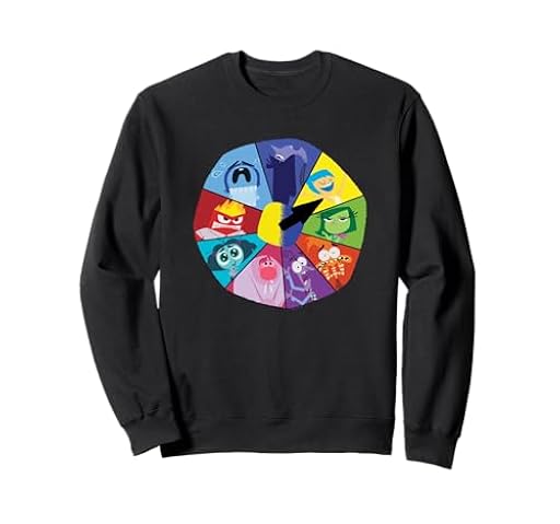 Disney and Pixar’s Inside Out 2 Emotions Wheel Mood Clock Sudadera | Ya disponible en tu tienda friki favorita! En mundofriki.es! Disney and Pixar’s Inside Out 2 Emotions Wheel Mood Clock Sudadera | Ya disponible en tu tienda friki favorita! En mundofriki.es!
