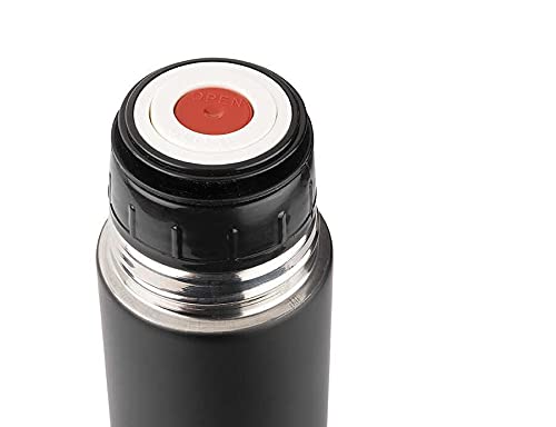 TANTİTONİ SİYAH PASLANMAZ ÇELİK TERMOS 500ML