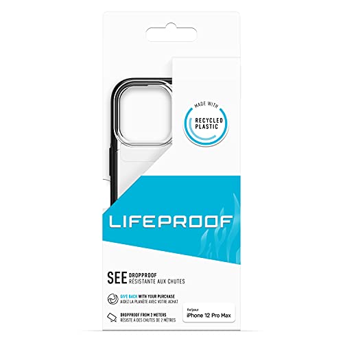 Coque iPhone 12 Pro Max antichoc LifeProof SEE transparente fine - 6