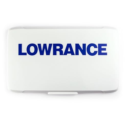 Lowrance 000-16251-001 Eagle 9 Display Sun Cover White with Blue Letters