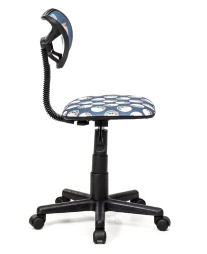 Image of Lucas Star Wars The Mandalorian Grogu aka The Child Adjustable Swivel Mesh Rolling Desk Chair, for Kids, Teens and Adults
