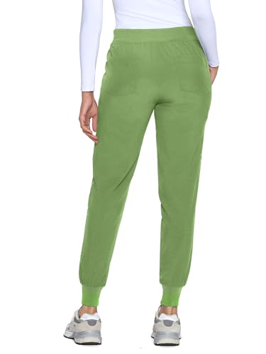 Image of COZYFIT Womens Scrub Pants - Soft Stretch Yoga Style with 5 Pockets, Slim Fit Jogger Scrubs Pants for Women