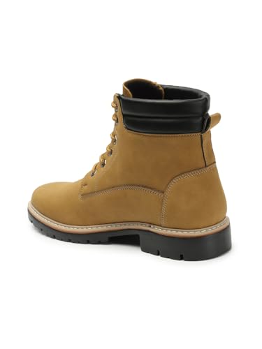 Image of Carlton London Men's Premium Lace-Up Combat Boots