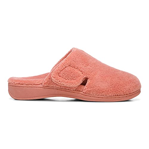 Image of Vionic Women's Gemma Mule Slipper - Comfortable Spa House Slippers that Include Three-Zone Comfort with Orthotic Insole Arch Support, Soft House Shoes for Ladies