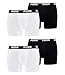 Produktbild PUMA Herren Boxer Short Boxershort 4er Pack Größe S - XXL White/Black NEU, Größe:XXL