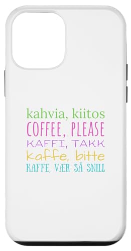 I'd Like Coffee International Traveler コーヒードリンク スマホケース iPhone 12 mini 用