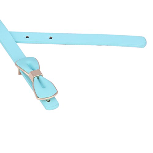 Women's Delicate Bowknot Press Dress Waist Belt3